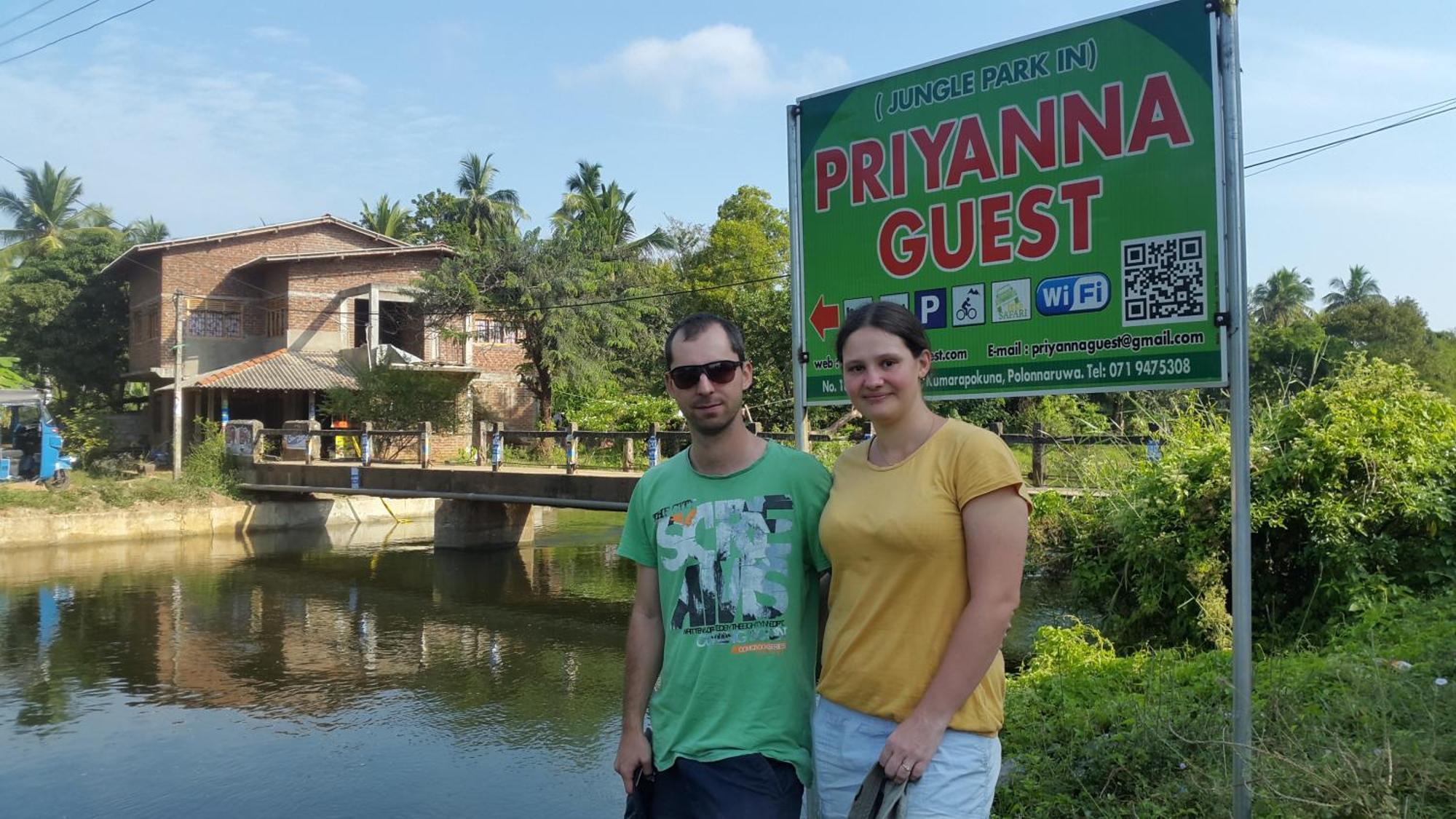 Priyanna Guest, Forest View Polonnaruwa Eksteriør billede
