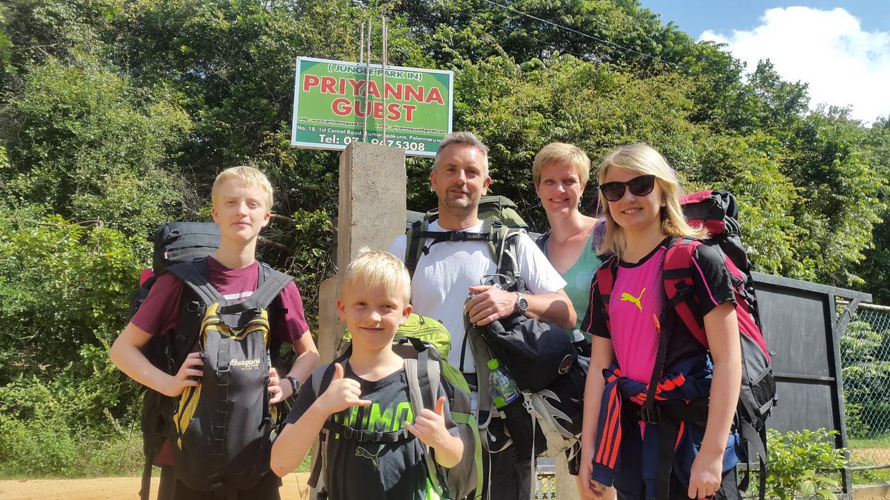 Priyanna Guest, Forest View Polonnaruwa Eksteriør billede